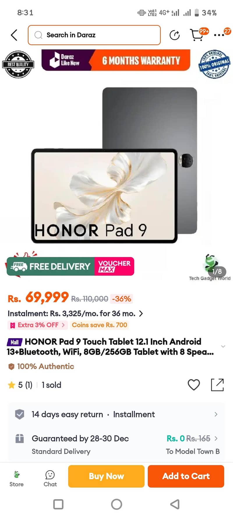 Honor tab 9 10