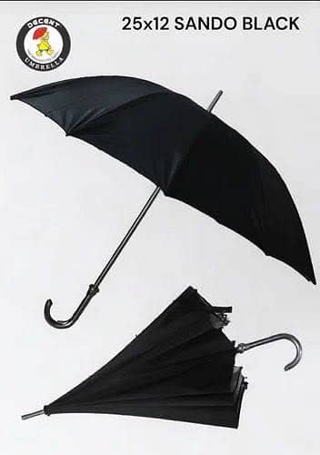 Umbrellas black color