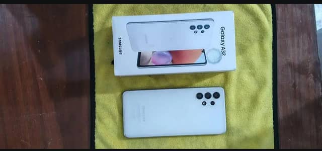 samsung a32 6 128 gb box charger k sath