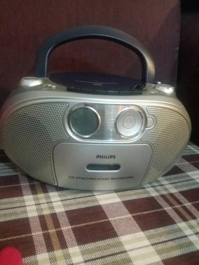 Philips Tape Recorder Three in one