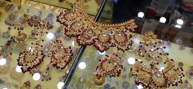 Bridal jewellery Rajwari indian Set