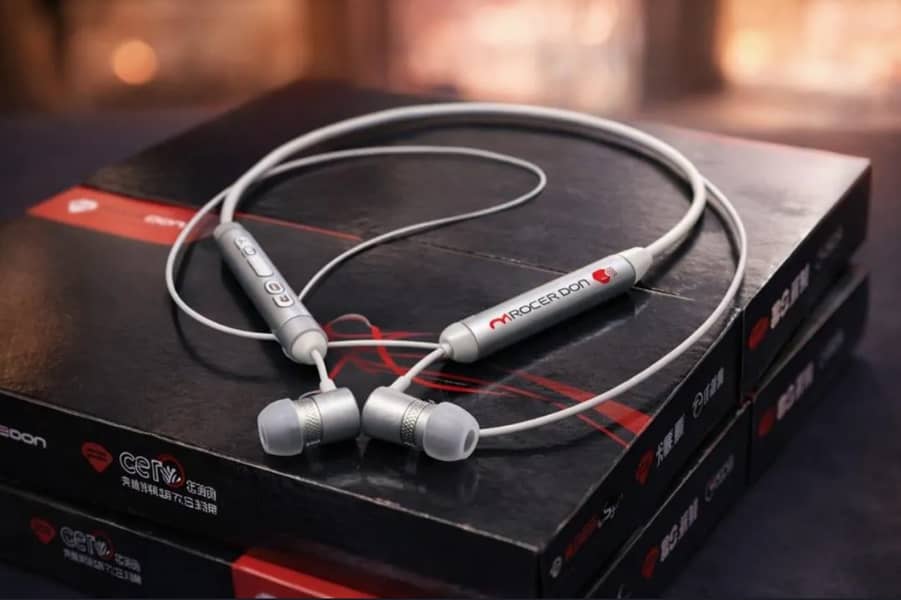 M1 Bluetooth Wireless Neckband Headset 0