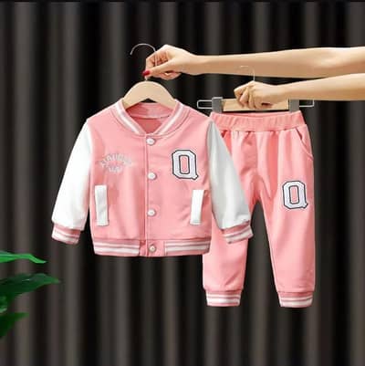 Stylish girls cotton track suit