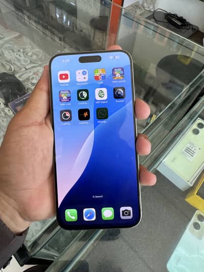 iphone15 pro max 256gb jv natural titanium