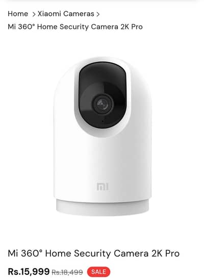 Xiaomi Home Security Camera Wireless