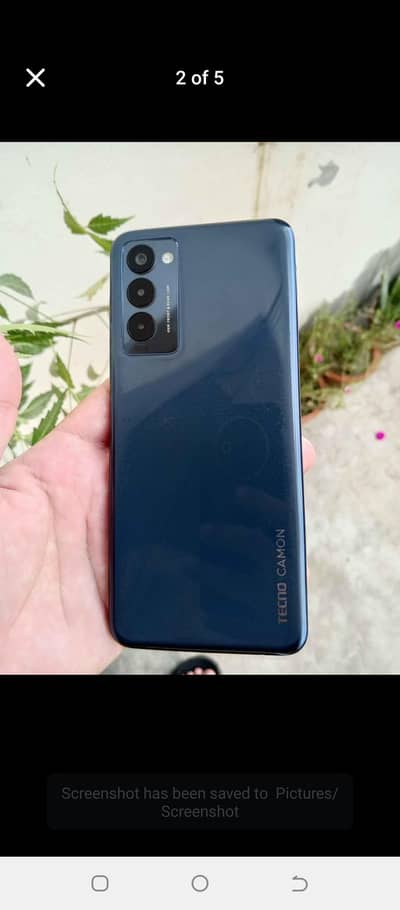Tecno camon 18t complete box lush condition