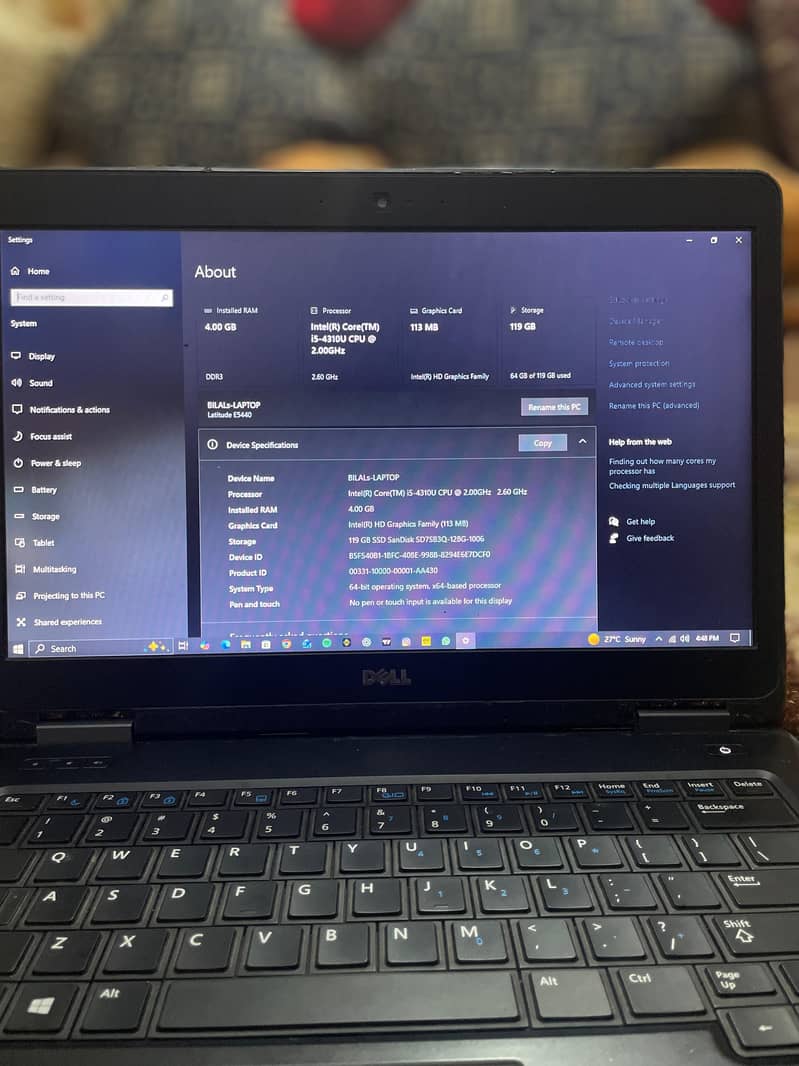 Dell latitude E5440 9