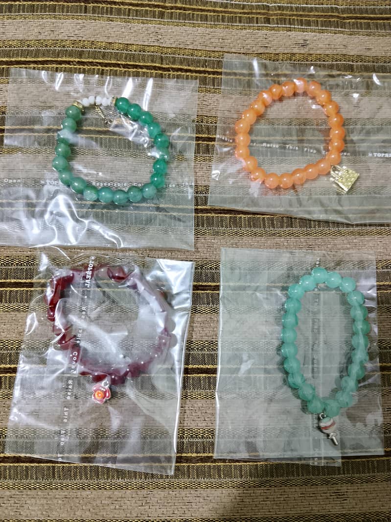 multiple colors beaded bracelets 1