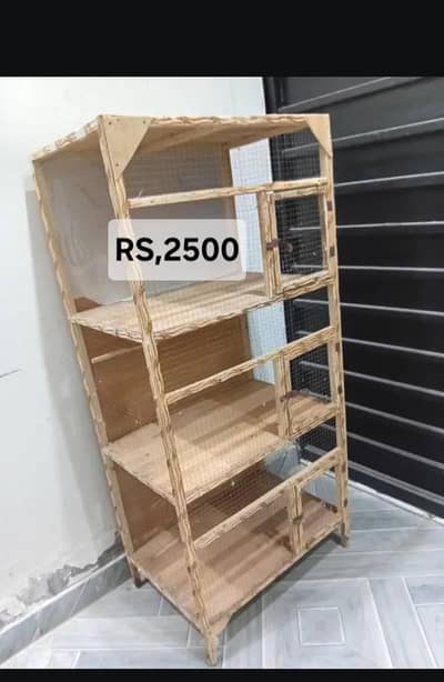wooden cage for birds 