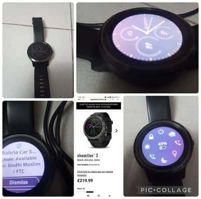 Garmin Smart watch Vivo active 3 GPS & Always on Display