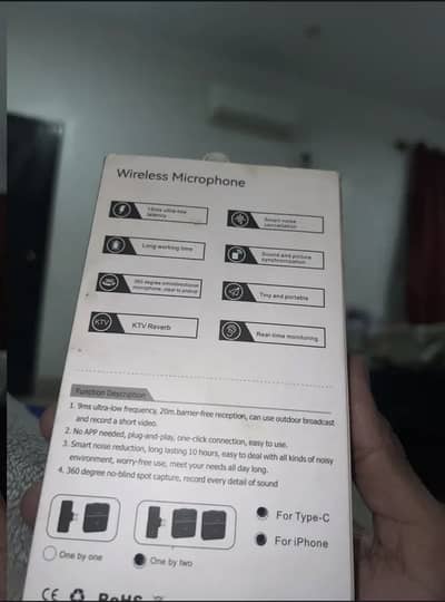 SX8 wireless microphone