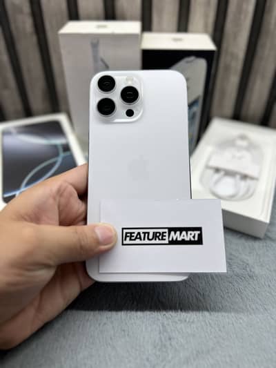 iPhone 16 Pro Max HK | 512GB | Under Warranty | Complete Box | White