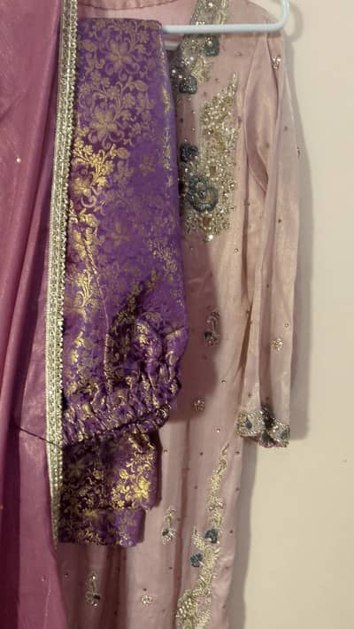 Organza 3 PCs suit 2 time use neat N clean