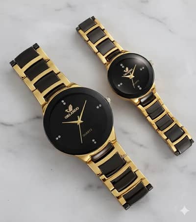 Most Demanding Couple Watches  A1 Quality  With Gift Box 