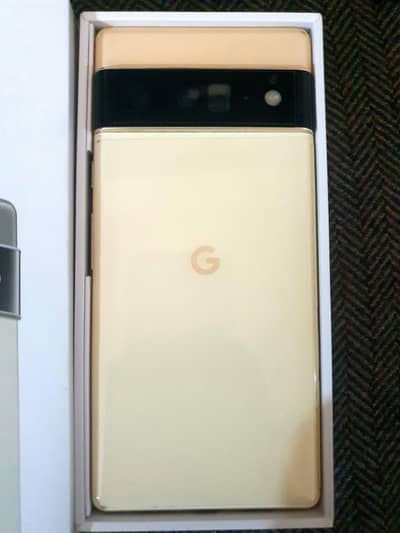 pixel 6pro with box and charger dule sim approved