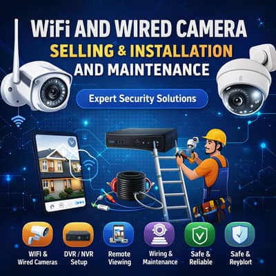 CCTV WIFI / Wireless and Wired Camera