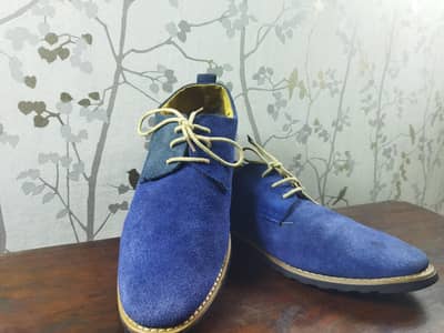 Suede leather shoes size 9