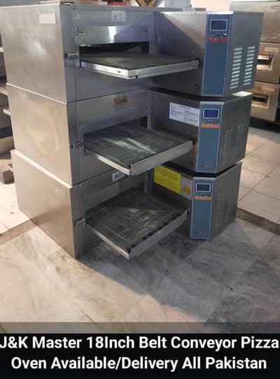 pizza fastfood conveyor oven deck oven pannini grill setups