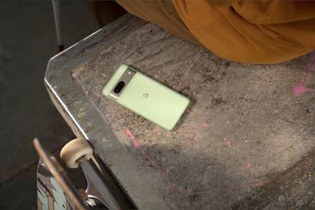 lemon green color with charger