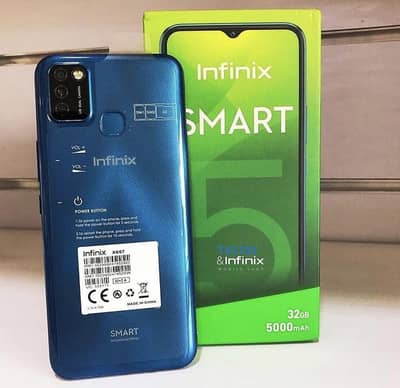 Infinix Smart 5 (HD) With Original Box And Charger