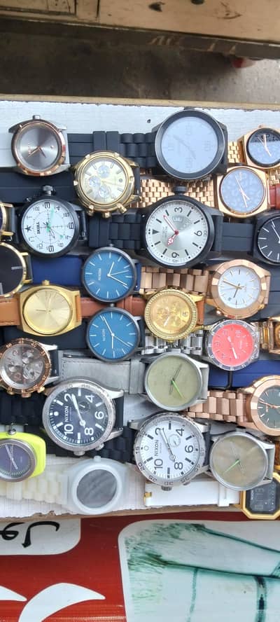 nixon watch lot full