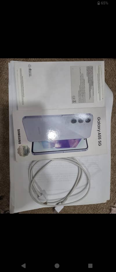 Samsung A55 for sale, Purchase Receipt Available