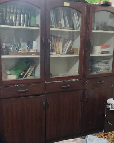 Showcase, book shelves