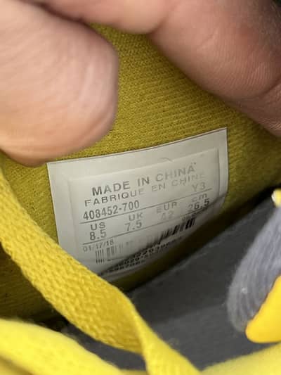 Air jorden retro 4  original piece