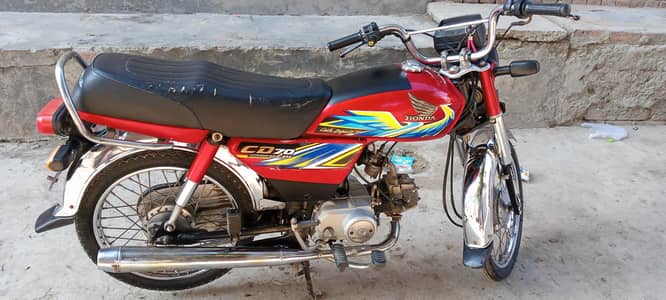 Honda CD 70 original condition only call 0321 7376613