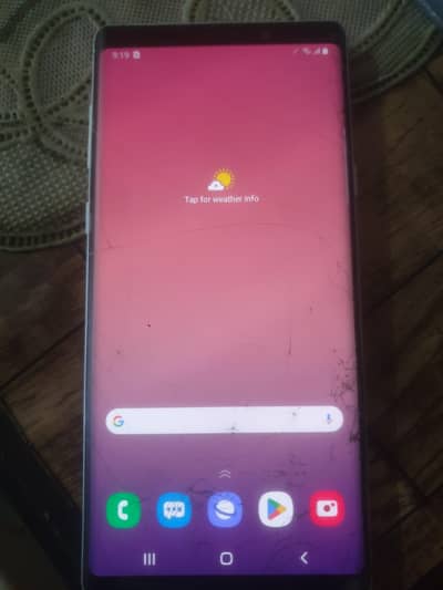 Samsung Note 9  non pta    03175854450