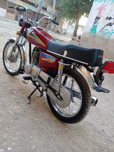 Honda 125 CG 2005 Karachi number Karachi district