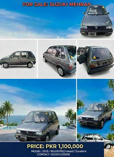 Suzuki Mehran VXR 2013