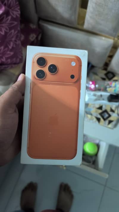 iPhone 17 Pro Max  with 256GB storage available