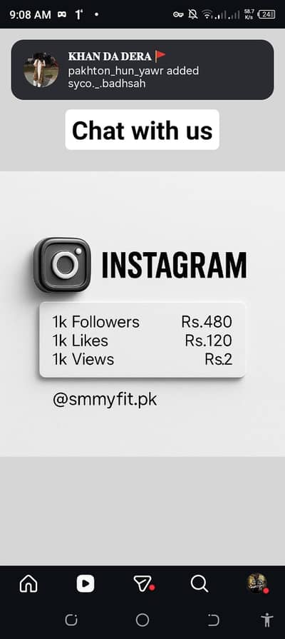 all social media survive available in cheap price