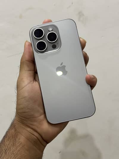 iPhone 15 Pro Non PTA FU Natural Titanium