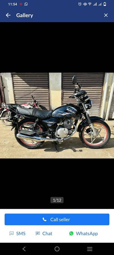 Suzuki Gs 150New adition With TubeLess tire