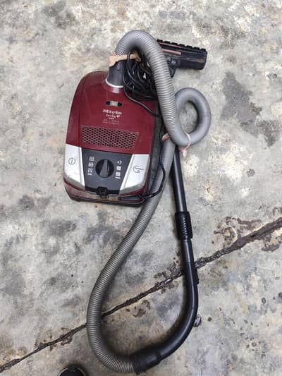 vaccum cleaner and baby coat