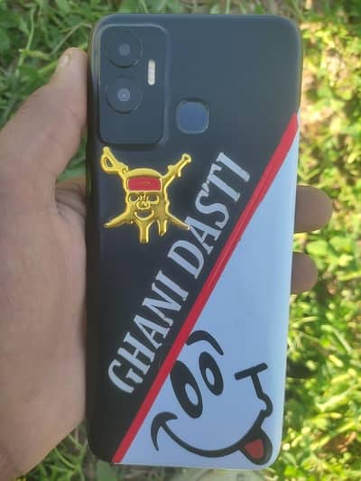 infinix hot 12 play full box saf pra h modle ki hisab sa koi masla nhi