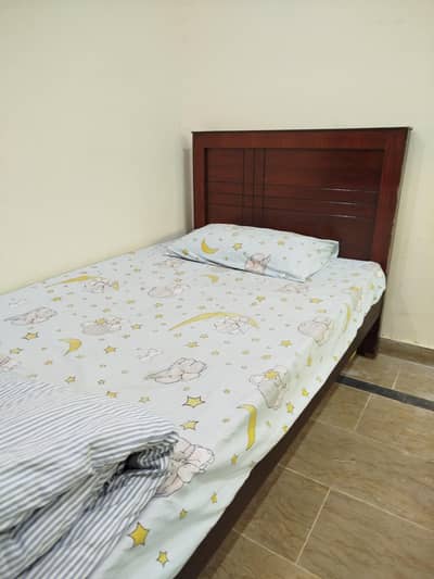 Single Bed with matress new condition
