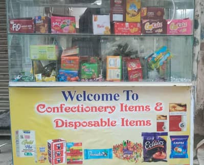 Confectionay Counter Urgent Sale Cont 0327-9710009
