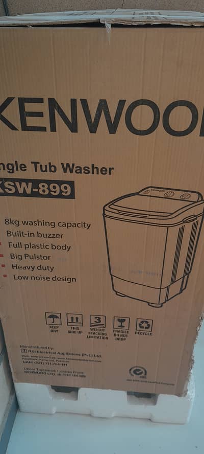 Kenwood New Washing Machine For Sale