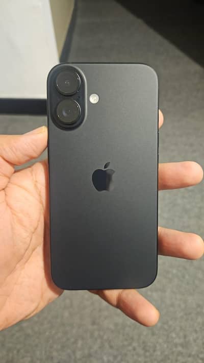 iphone 16 black, 128gb, non-active, non-pta