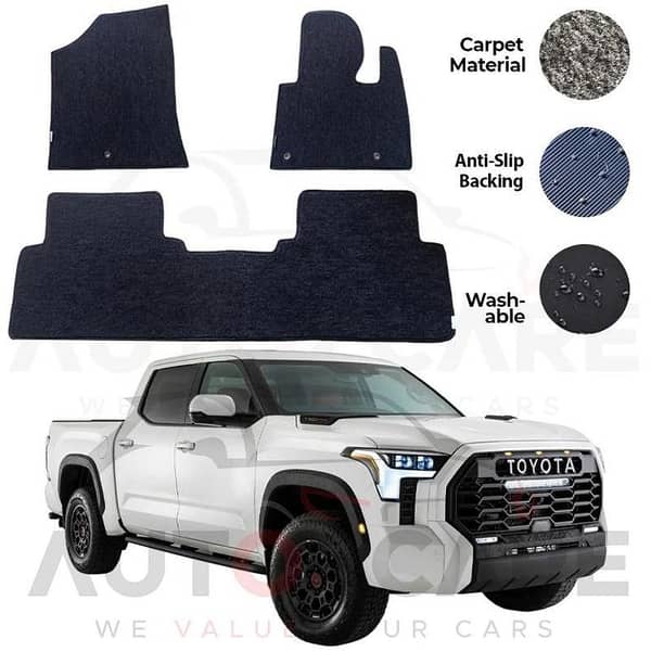Toyota Tundra Genuine Fitting Carpet Floor Mat 5PCS - Model 2022-2025