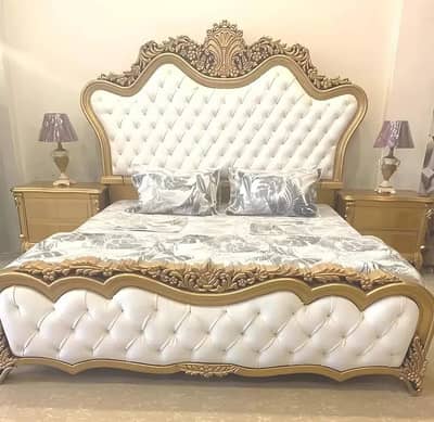 Bed Set/Wooden Bed/Luxury Bed/King Size Bed/Furniture