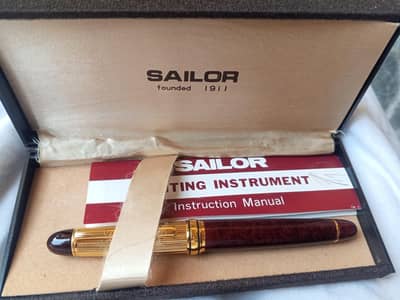 parker sheefar sailar paper mat pen