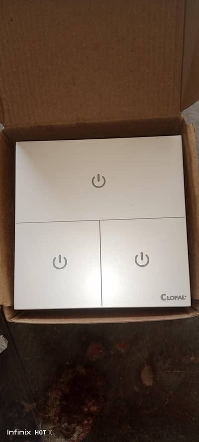 CLOPAL ELECTRIC SMART TOUCH WIFI SWITCH