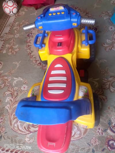 Kid's motor car battery operated