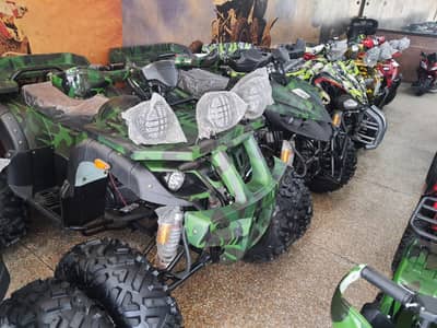 fresh available stock Atv quad 4 wheels delivery all Pakistan