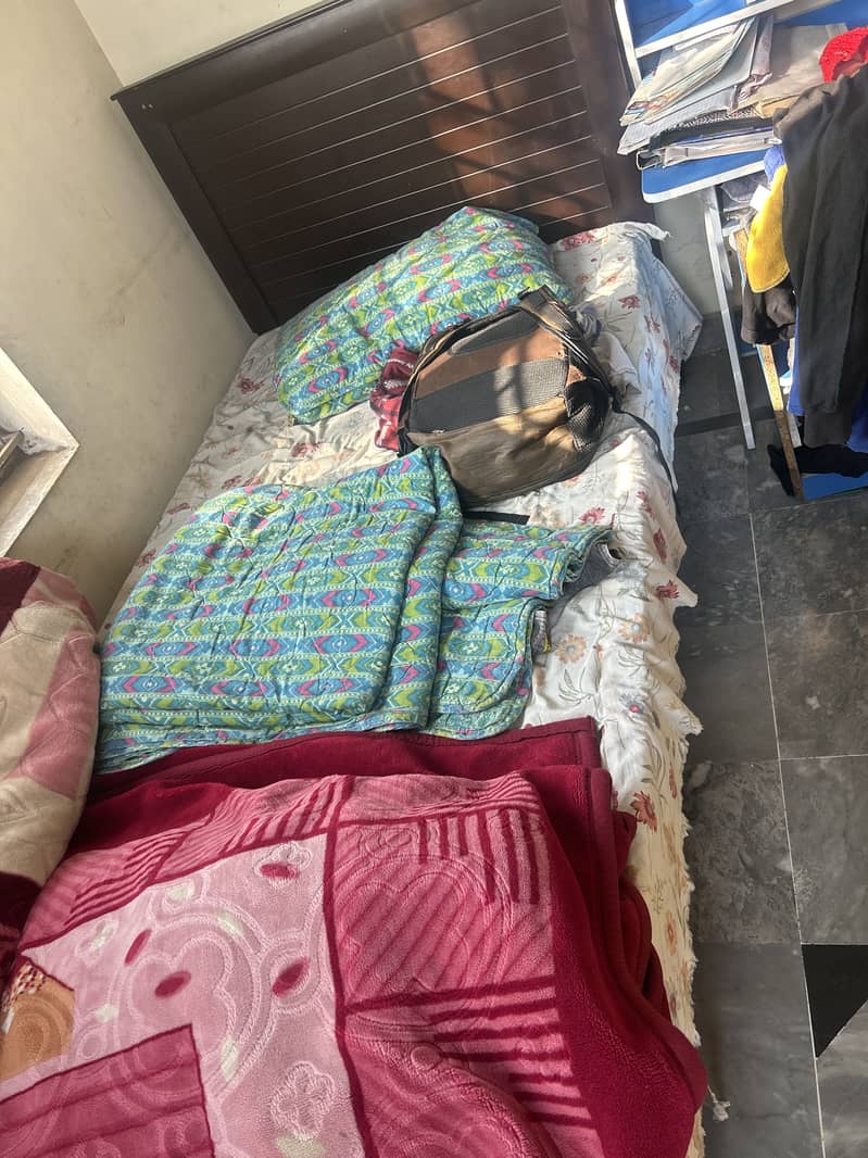 Single bed is available 0