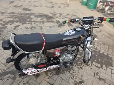 Honda CG 125 Gold Edition | Year 2024 | 10,022 KM Call 0327 - 2128899